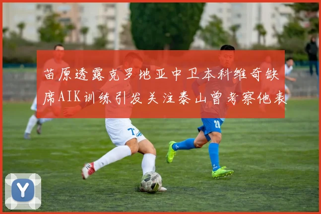 苗原透露克罗地亚中卫本科维奇缺席AIK训练引发关注泰山曾考察他表现