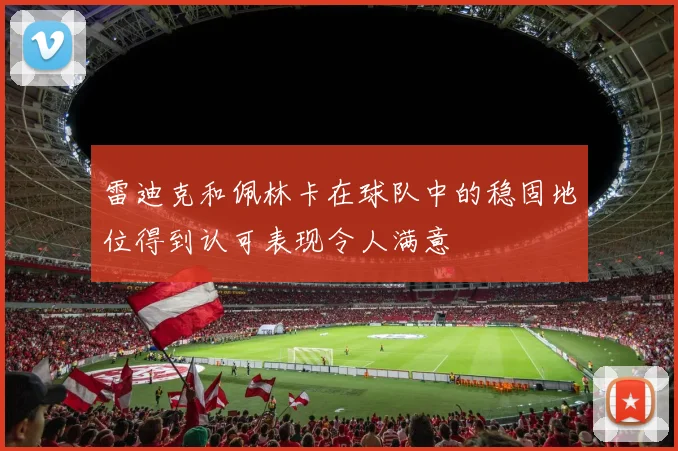 雷迪克和佩林卡在球队中的稳固地位得到认可表现令人满意